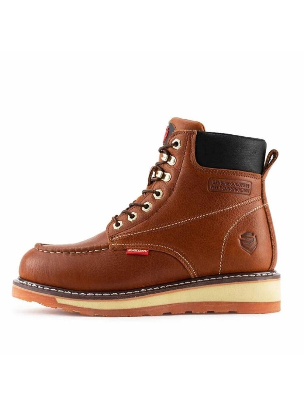 SUREWAY 6" Men’s Moc Toe Work Boots Heavy Duty Size 13 NEW